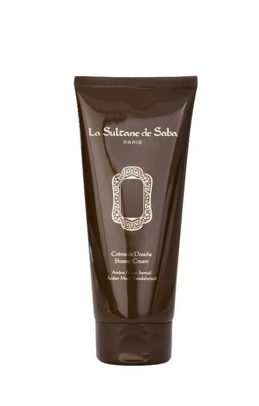 amber musk sandalwood fragrance<br> shower cream 200ml