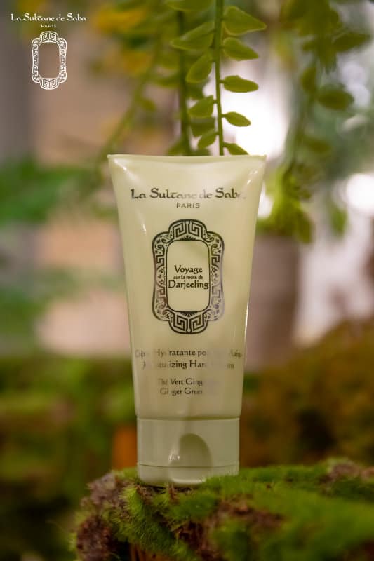 green tea & ginger fragrance<br> moisturising hand cream 50ml