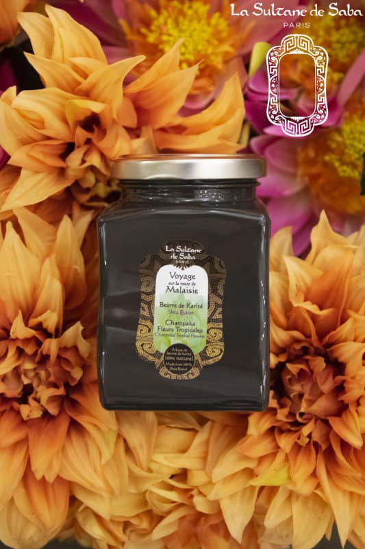 jasmine & tropical flowers fragrance <br> shea butter 300g