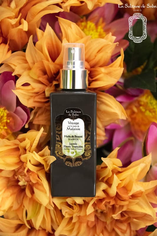 jasmine & tropical flowers fragrance <br> beauty oil 100ml