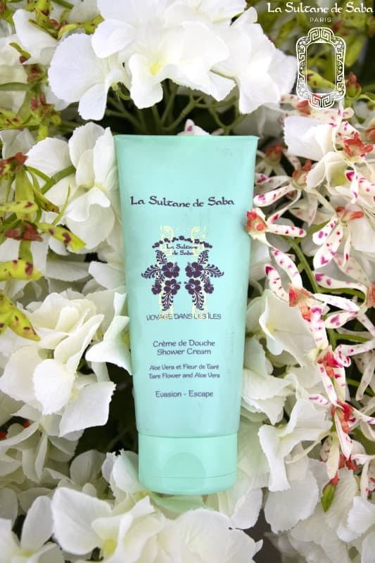 aloe vera & tiare flowers fragrance<br> shower cream 200ml