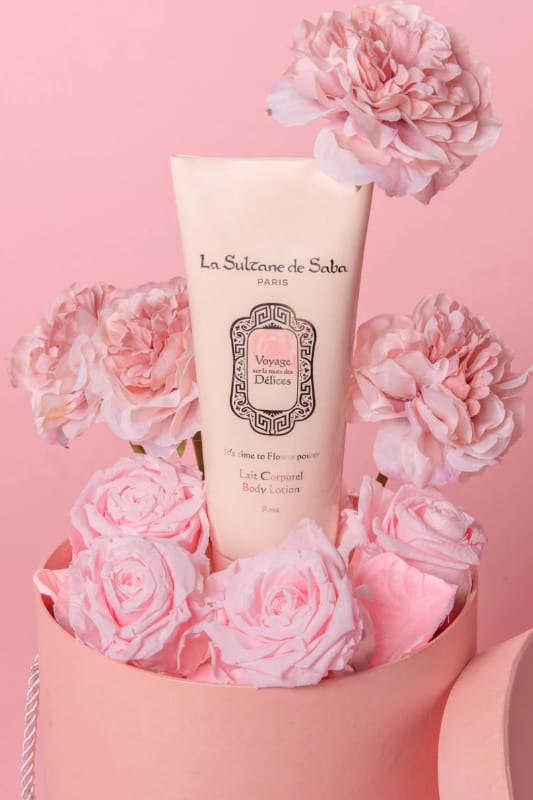 rose fragrance<br> body lotion 200ml