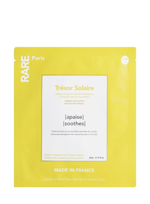 trésor solairesoothing face mask