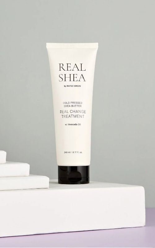 real shea real<br>change treatment w / avocado oil 240ml