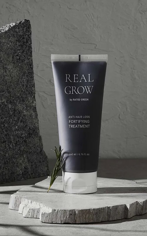 real grow<br>anti hair loss fortifying treatment 200ml